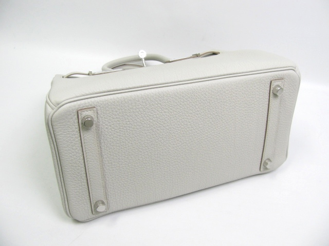 エルメス バーキン30 グレーパール